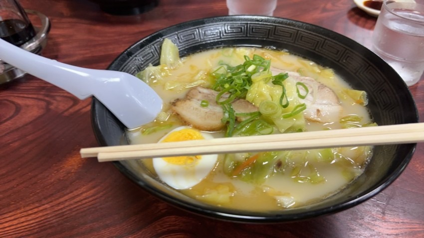 ルチ✕なん終わりにラーメン屋へ。