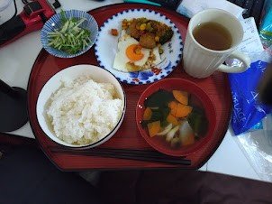 今日の朝飯