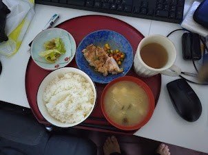 今日の朝飯