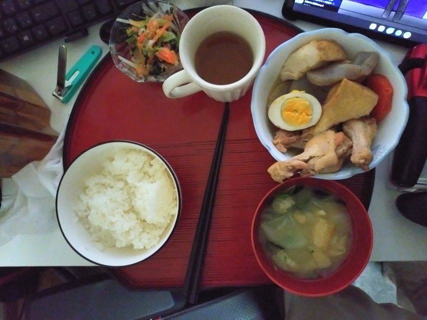 今日の夜飯