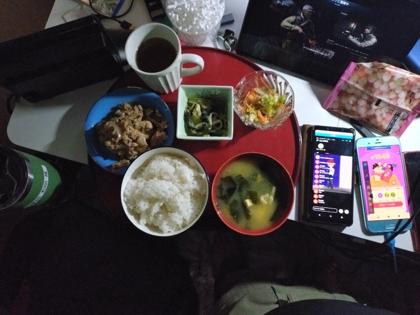 本日の夕飯