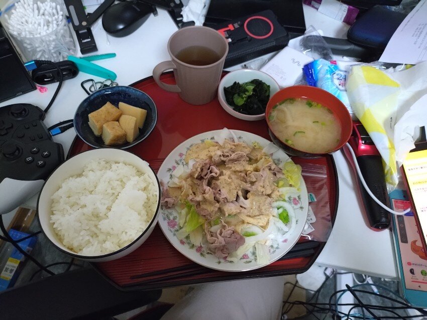 本日の夕飯