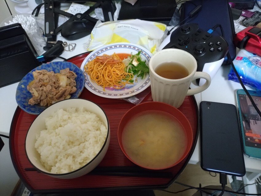 本日の夕飯