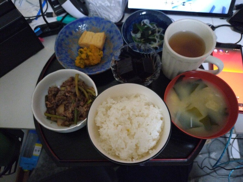 本日の夕飯