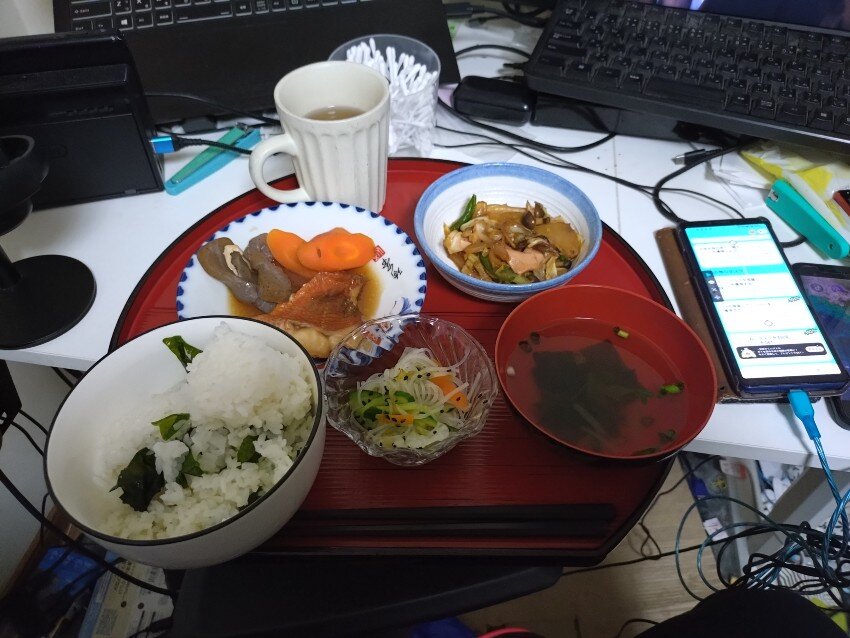 本日の夕飯