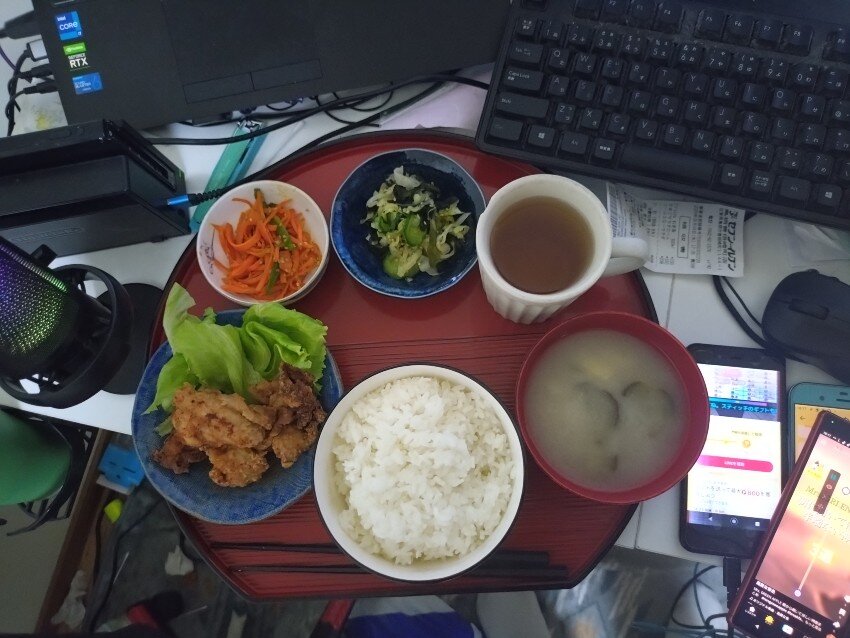 本日の夕飯